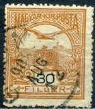 [Turul over Crown of Saint Stephen - New Watermark, type F67]