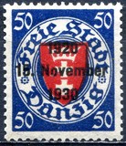 [The 10th Anniversary of the Proclamation of the Free City of Danzig, type BE8]