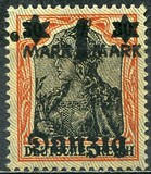 [German Empire Stamp Overprinted, タイプ E]