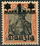 [German Empire Stamp Overprinted, タイプ E]