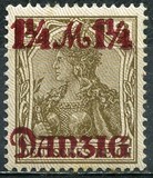 [German Empire Stamp Overprinted, タイプ F]