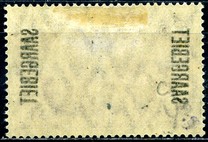 [German Empire Postage Stamps Overprinted "SAARGEBIET", type H]