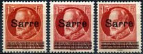 [Bavaria Postage Stamps Overprinted "SARRE", type C2]