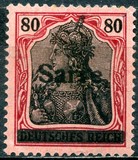 [German Empire Stamps Overprinted "SARRE", type A15]