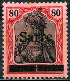 [German Empire Stamps Overprinted "SARRE", type A15]