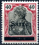 [German Empire Stamps Overprinted "SARRE", type A11]