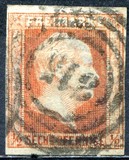 [King Friedrich Wilhelm IV - Hatched Background, Engraved, type A2]