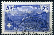 [Definitive 1914 - Mountain Landscapes - (Sheet of 25 stamps), type X]