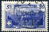 [Definitive 1914 - Mountain Landscapes - (Sheet of 25 stamps), type X]