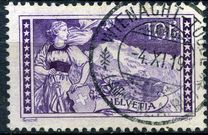 [Definitive 1914 - Mountain Landscapes - (Sheet of 25 stamps), type Y]