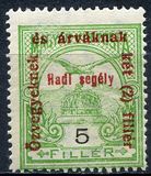 [Turul over Crown of Saint Stephen & King Franz Joseph - Stamps of 1913 Overprinted and Surcharged, प्रकार M3]