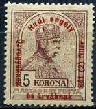 [Turul over Crown of Saint Stephen & King Franz Joseph - Stamps of 1913 Overprinted and Surcharged, प्रकार N2]