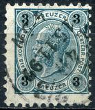 [Emperor Franz Josef I, 1830-1916 - Granite Paper. Numerals in Black, type N2]