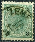 [Emperor Franz Josef I, 1830-1916 - Granite Paper. Numerals in Black, type N2]