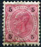 [Emperor Franz Josef I, 1830-1916 - Granite Paper. Numerals in Black, type N3]
