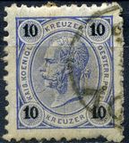 [Emperor Franz Josef I, 1830-1916 - Granite Paper. Numerals in Black, type N4]
