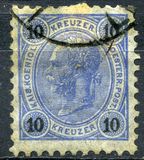 [Emperor Franz Josef I, 1830-1916 - Granite Paper. Numerals in Black, type N4]