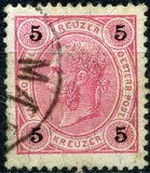 [Emperor Franz Josef I, 1830-1916 - Granite Paper. Numerals in Black, type N3]