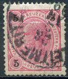 [Emperor Franz Josef I, 1830-1916 - Granite Paper. Numerals in Black, type N3]