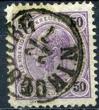 [Emperor Franz Josef I, 1830-1916 - Granite Paper. Numerals in Black, type N10]