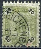[Emperor Franz Josef I, 1830-1916 - Black Numerals on White Background, type P]