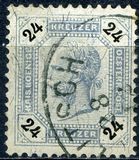 [Emperor Franz Josef I, 1830-1916 - Black Numerals on White Background, τύπος P1]