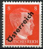 [Adolf Hitler - mit schrägem Aufdruck "Österreich" - Ausgabe für Wien und Niederösterreich, Typ HM2]