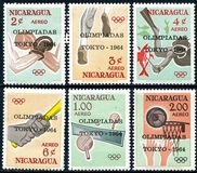 [Airmail - Olympic Games - Tokyo, Japan - Issues of 1963 Overprinted "OLIMPIADAS TOKYO - 1964", тып ABA]