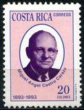 [The 100th Anniversary of the Birth of Miguel Angel Castro Carazo - Founder of Commercial School, 1893-1960, type ALV]