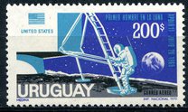 [Airmail - The 1st Anniversary of the Moon Landing from "Apollo 11", Вид WJ]