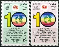 [Capa de ozono. X Aniversario del protocolo de Montreal por la reducción de clorofluorocarbonos., tipo ALW]