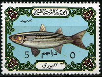 [Fish - Issue of 1973 with Different Background Color, Scrivi GG1]