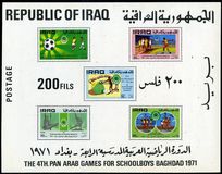 [The 4th Pan-Arab Schoolboy Games, Baghdad, type JR]