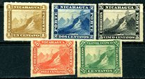 [Liberty Cap on Mountain Peak - Rouletted Perforation, type B1]