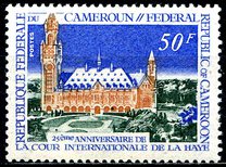 [The 25th Anniversary of International Court of Justice, The Hague, tip MO]