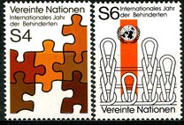 [The International Year of the Disabled, type P]