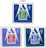 [The 50th Anniversary of Stamps from Guernsey, type RX]