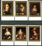 [Airmail - The 375th Anniversary of the Birth of Rembrandt, 1606-1669, type YN]