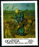 [The 100th Anniversary (1990) of the Death of Vincent Van Gogh (Artist), 1853-1890, प्रकार AAR]