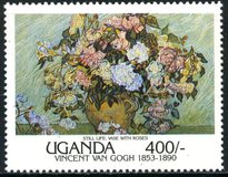 [The 100th Anniversary (1990) of the Death of Vincent Van Gogh (Artist), 1853-1890, प्रकार AAV]