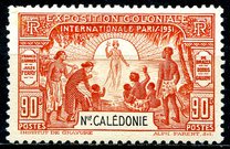[International Colonial Exhibition - Paris, France, type X]