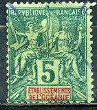 [Inscription: "ETABLISSEMENTS de L'OCEANIE", type A3]