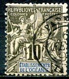 [Inscription: "ETABLISSEMENTS de L'OCEANIE", type A4]