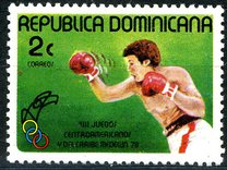 [The 13th Central American and Caribbean Games, Medellin, Colombia, type YX]