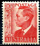 [King George VI, 1895-1952, type BO]