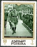 [Airmail - Charles de Gaulle, 1890-1970, Вид OW]