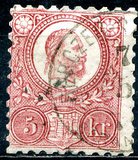 [King Franz Joseph  - Lithographed, type A3]