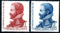 [The 400th Anniversary of "La Araucana", Epic Poem by de Ercilla y Zuniga, 1969, نوع TH]