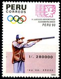 [The 4th South American Games, type AJT]