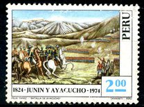 [The 150th Anniversary of Battle of Junin and Ayacucho, tegund YC1]